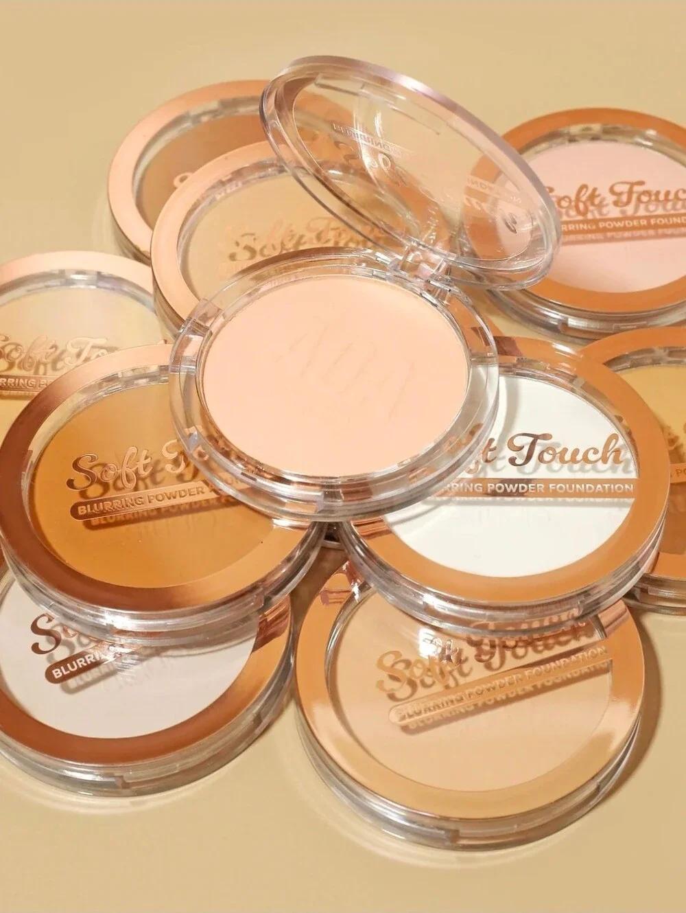AOA Soft Touch Blurring Powder Foundation In Translucent BNIB